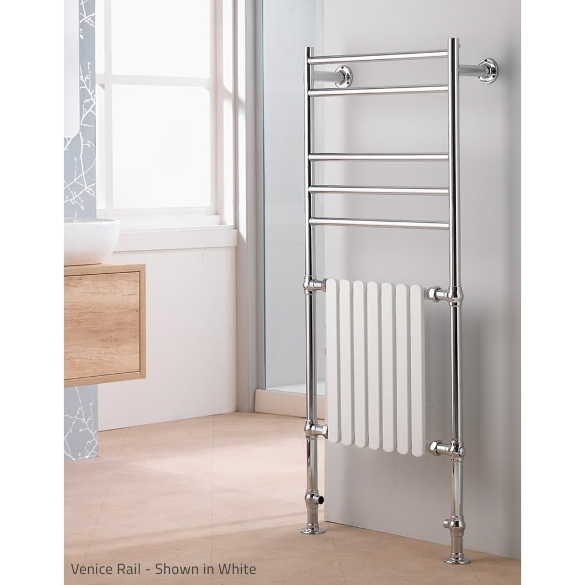 Venice Traditional Rails - Available with Chrome or White Radiator